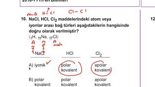 2018 TYT Kimya Soru ve Çözümleri [upl. by Corotto]