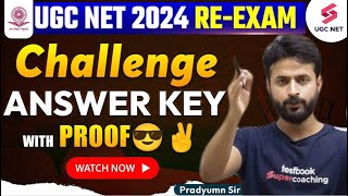 🚨 Proofs Answer Key Challenge Political Science Shift 1 amp shift 2  UGC NET Re Exam  Pradyumn Sir [upl. by Bonilla]