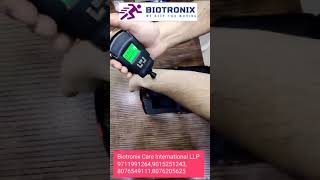 Digital Algometer Pain Measurement Physiotherapy Device Biotronix Marsone Model Dolorimeter Demo [upl. by Yasmeen]