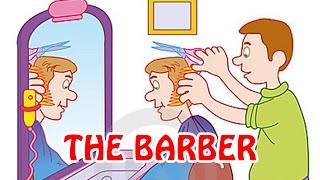 The Barber  Animated Nursery Rhyme in English Language [upl. by Aihsena746]