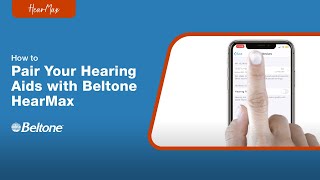 How to Pair Your Beltone Hearing Aids with the HearMax App iOS Devices  Beltone [upl. by Rianon719]