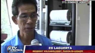 News team captures Mayon lava flow [upl. by Hannahc716]