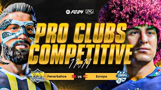 FC24 Clubs  Esports Premier  Season Finale  Fenerbache vs Europa  Poise vs GMASK [upl. by Rosati542]