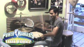 Power Rangers Time Force DrumCover [upl. by Flor]