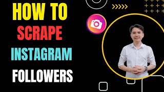 How To Scrape Followers of Usernames On Instagram  Bot Script Data [upl. by Broucek821]