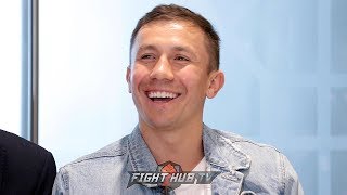 GENNADY GOLOVKIN REACTS TO CANELO VS KOVALEV NO 3RD CANELO FIGHT amp SERGIY DEREVCHENKO FIGHT [upl. by Nailimixam626]