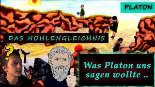 Platons Höhlengleichnis  Ein tiefer Blick in die Höhle [upl. by Garrik115]