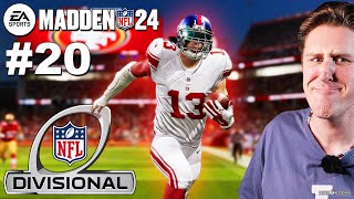 THIS PLAYOFF GAME WAS MY TOUGHEST TEST YET  Madden 24  Superstar 20 [upl. by Eicyal]