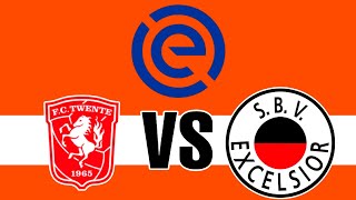 Twente 42 Excelsior en vivo Eredivisie 202324 Jornada 15 [upl. by Gadmann792]