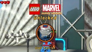 Lego MarvelUnlock Iron Patriot [upl. by Ano]