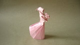 Origami Instructions Mother and Child Stephen Weiss [upl. by Nnywg]