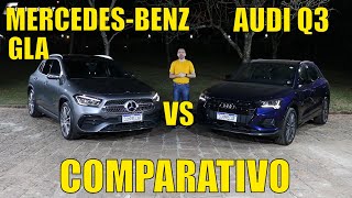 Comparativo MercedesBenz GLA x Audi Q3 [upl. by Dena]