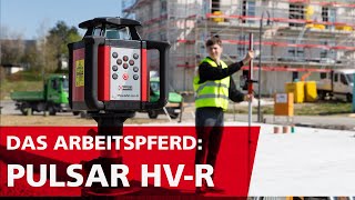 NESTLE Rotationslaser PULSAR HVR Das Arbeitspferd auf jeder Baustelle [upl. by Ruosnam553]