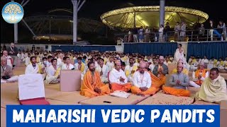 Maharishi Vedic Pandits  Hyderabad 10000 for World Peace 🕊️ [upl. by Dew463]