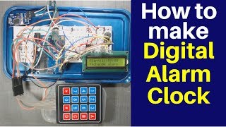 How to make a Digital Alarm Clock using Arduino CC [upl. by Anayra]