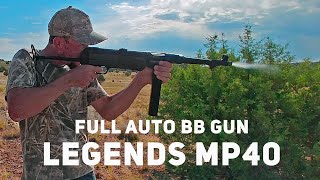 FULL AUTO BB GUN Umarex Legends MP40  FULL REVIEW [upl. by Meekar]