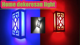 Home dekoresan light  wall dekoresan light  night light [upl. by Aldridge569]