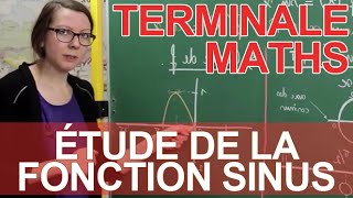 Étude de la fonction Sinus  Trigonométrie  Maths terminale  Les Bons Profs [upl. by Eldwin]