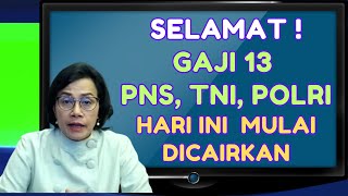 JADWAL PENCAIRAN GAJI 13 DAN BESARAN GAJI 13 TAHUN 2023 [upl. by Marx658]