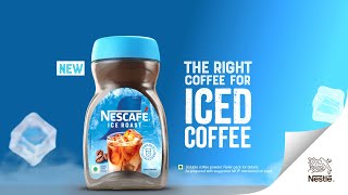 NEW NESCAFÉ ICE ROAST  The Right Coffee for an Iced Coffee [upl. by Janka]