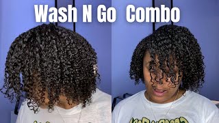 Wash N GO Combo Foam amp Custard for Big Voluminous Hair [upl. by Naarah]