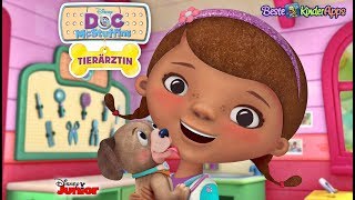 Doc Mc Stuffins Haustierärztin 👩🏽‍⚕️ Spiel App für Kinder deutsch [upl. by Tezile915]