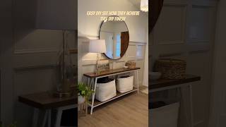 Diy Hallway transformation  simple and cost effective way to transform your hall [upl. by Jara]