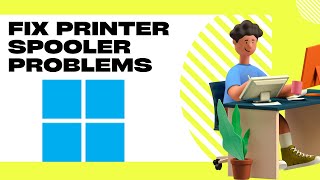 How to Fix Printer Spooler Problems on Windows 11  GearUpWindows Tutorial [upl. by Riocard]