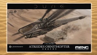 MENG 172 Atreides Ornithopter Inbox Review [upl. by Nohtanoj]