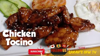 HOW TO MAKE CHICKEN TOCINO [upl. by Ibob]