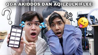 QampA BERSAMA AQILZULKIFLEE 🤣 AKIDDOS SINGLE KE TAKEN 😝 [upl. by Anail]