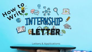 Cover Letter to HR Manager for Internship [upl. by Silverman]