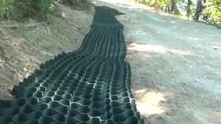 Stormwater management with SlopeGrid swale [upl. by Naus380]