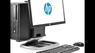 HEWLETT PACKARD WORKSTATION Intel Core i5 ProDesk ProDisplay P222va OfficeJet Pro 8610 [upl. by Alahc]