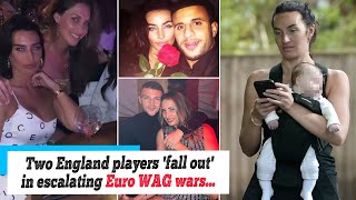 News Two England players fall out in escalating Euro WAG wars Annie Kilner and Charlotte [upl. by Bridges]