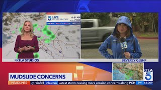 Monday Noon Team Coverage Storm brings more heavy rain to Southern California [upl. by Amethyst]