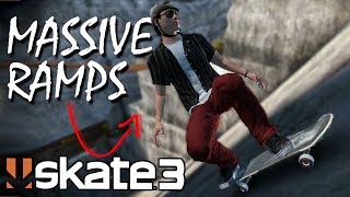 Skate 3 Speed Glitching Up MASSIVE Ramps [upl. by Krystal]