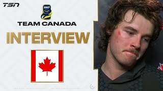 Team Canada breaks down their tough loss to Czechia [upl. by Anirehs]