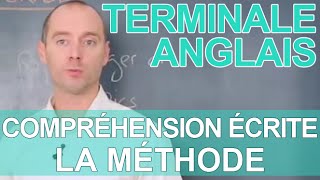 Compréhension écrite  La méthode  ANGLAIS  Terminale  Les Bons Profs [upl. by Toddie]