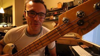 Recording session advice for bass players  Vlog 286 Sep 11th 2017 [upl. by Eelyab564]