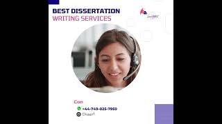 Dissertation Writing Services [upl. by Enillebyam]