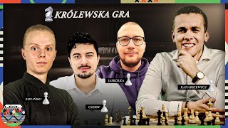 KRĂ“LEWSKA GRA 8 WIELKI MECZ STREAMERĂ“W DAWID CZERW VS TOMEK JASKĂ“ĹKA l KANARKIEWICZ ZIELIĹSKI [upl. by Bornie3]