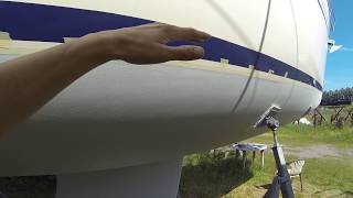 The antifouling project 46  last 3 coats of epoxy primer [upl. by Veronica]