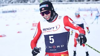 Emil Iversen tok NMgull på skiathlon  Trondheim [upl. by Marcelo]