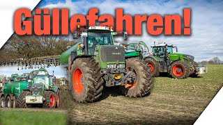 Das Güllefahren geht weiter  Gülle ausbringen mit 2x Fendt 900700 Vario TMS Samson PG 21🤯🤩 [upl. by Yelehsa]