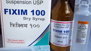 Fixim dry syrup 60ml नेपाली मा 🇳🇵Cefixime syrup Antibiotics in nepali एन्टिबायोटिक औषधी [upl. by Anaehr]