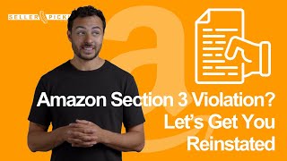 Amazon Section 3 Violations What You Need To Know amp How To Get Reinstated [upl. by Madanhoj]