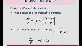 Managing Bond Portfolios PT1 [upl. by Anelam]