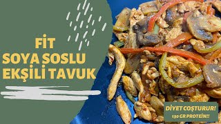 FİT EKŞİLİ TAVUK TARİFİ  Diyet Yemek Tarifleri [upl. by Aholla149]