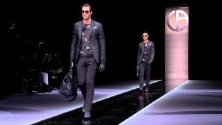 Giorgio Armani  2013 Fall Winter  Menswear Collection [upl. by Hawley]